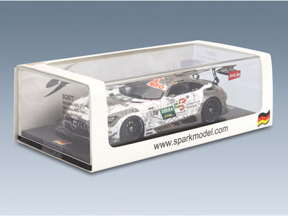 Mercedes-AMG GT3 EVO Mücke Motorsport No. 18 Maximilian Buhk DTM 2022 Spark Model 1:43 scale model - original packaging