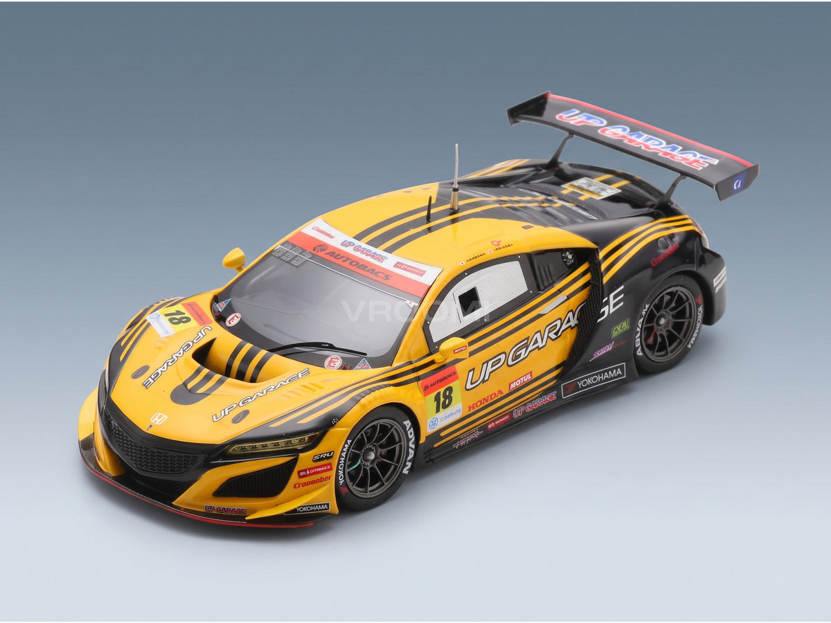 Honda NSX GT3 Team Up Garage No. 188 GT300 Class Takashi Kobayashi Kosuke Matsuura Super GT 2020 Spark Model 1:43 scale model - front three-quarter view