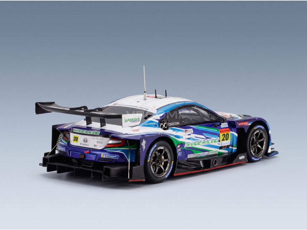 Toyota GR86 GT Team Shade Racing No. 20 Katsuyuki Hiranaka Eijiro Shimizu GT300 Class Super GT 2024 Spark Model 1:43 scale model - rear three-quarter view