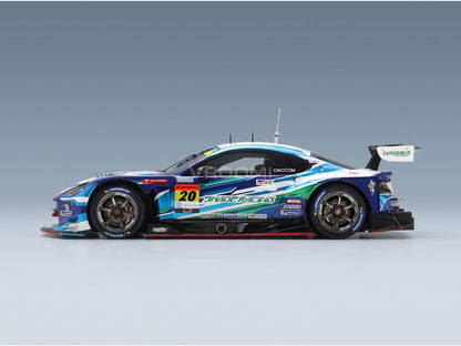 Toyota GR86 GT Team Shade Racing No. 20 Katsuyuki Hiranaka Eijiro Shimizu GT300 Class Super GT 2024 Spark Model 1:43 scale model - side view