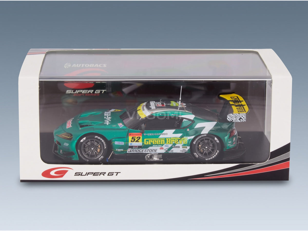 Toyota GR Supra Team Saitama Brave No. 52 GT300 Class Super GT Hiroki Yoshisa Seita Nonaka 2024 Spark Model 1:43 scale model - original packaging