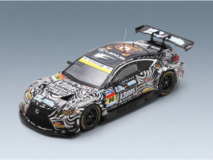 Lexus RC F GT3 Team K-Tunes Racing No. 96 Morio Nitta Shinichi Takagi GT300 Class Super GT 2024 Spark Model 1:43 scale model - front three-quarter view