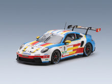 Porsche 911 992 GT3 Porsche Carrera Cup Italy No. 8 Kaegan Masters Champion 2025 Spark Model 1:43 - front three-quarter view