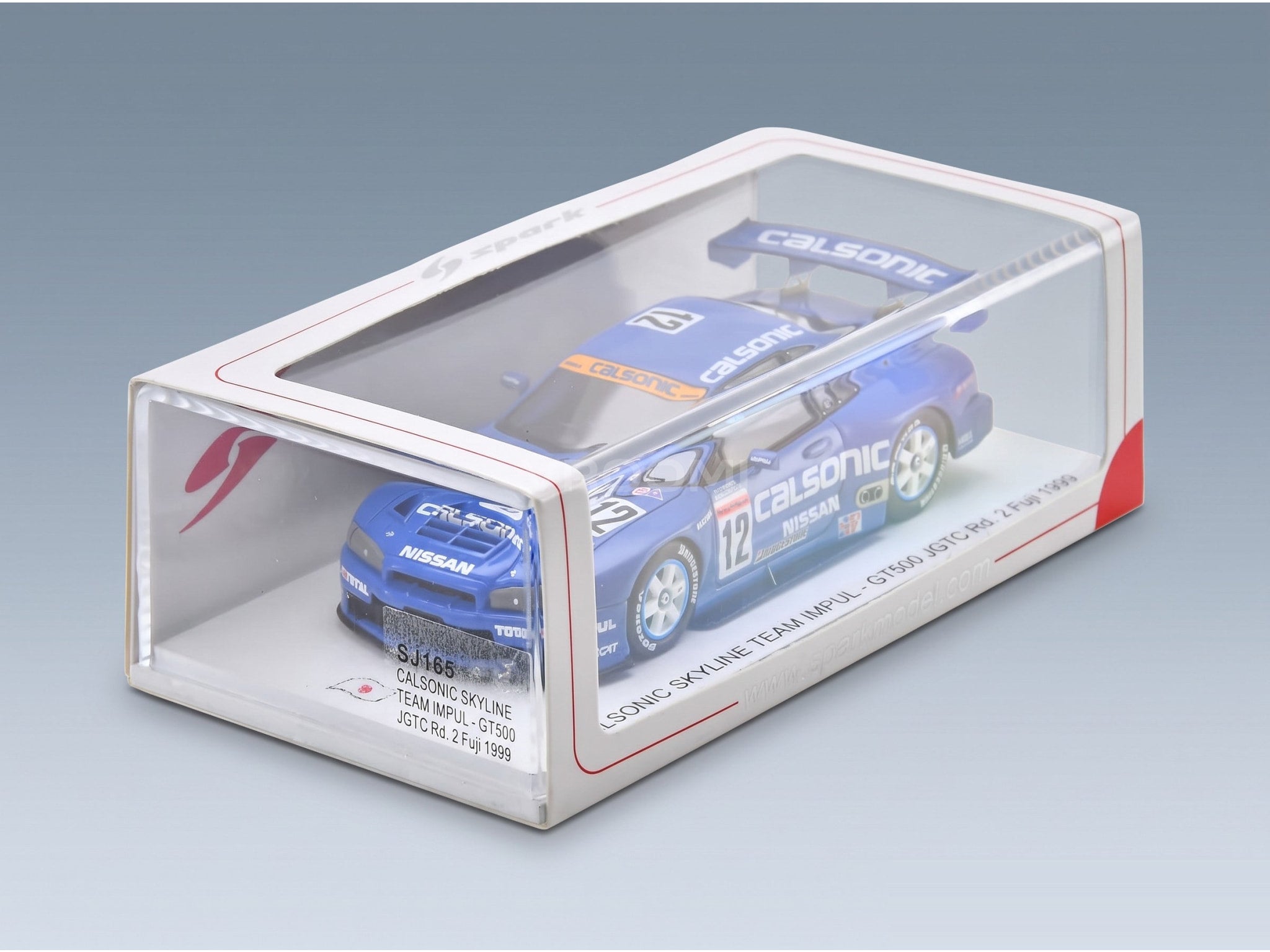 Calsonic Nissan Skyline R34 GT500 1999 1:43 Scale Model