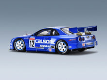 Nissan Skyline GT-R R34 Calsonic Team Impul No. 12 Hoshino Kageyama JGTC GT500 1999 Spark Model 1:43 - rear three-quarter view