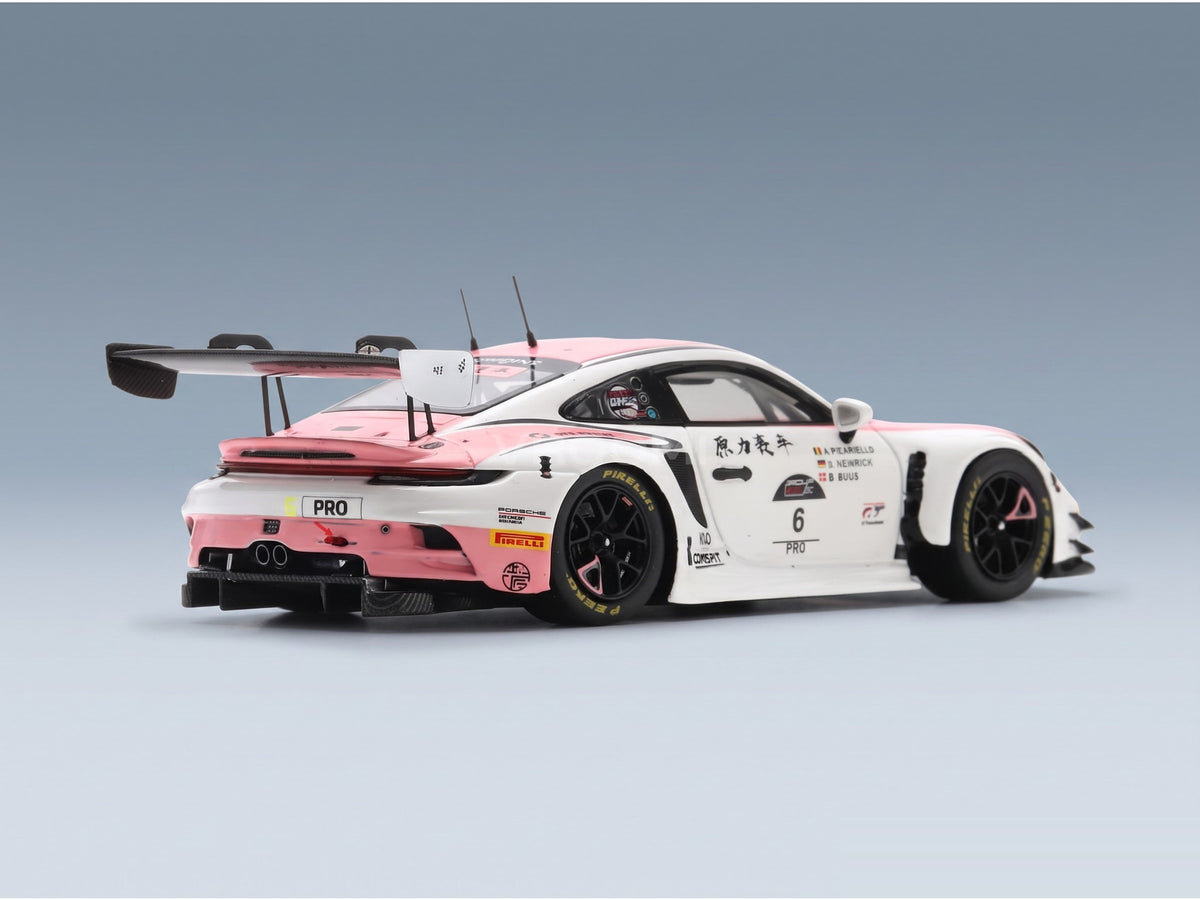 Porsche 911 GT3 R Origine Motorsport No. 6 Heinrich Picariello Buus 1000km Suzuka 2025 Spark Model 1:43 scale model - rear three-quarter view