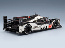 Porsche 919 Hybrid 2.0L Turbo No. 2 Dumas Jani Lieb Winner 24h Le Mans 2016 IXO Models 1:18 scale model - rear three-quarter view