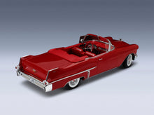 Cadillac Series 62 Convertible Open 1957 Dakotah Red Stamp Models 1:18 scale model - rear three-quarter view