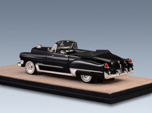 Cadillac Series 62 Convertible Open 1949 Black Stamp Models 1:43 scale model - rear three-quarter view