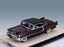 Cadillac Eldorado Seville 1956 Chantilly Maroon Metallic Stamp Models 1:43 scale model - front three-quarter view