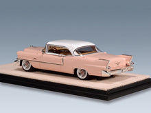 Cadillac Eldorado Seville 1956 Mountain Laurel White Stamp Models 1:43 scale model - rear three-quarter view
