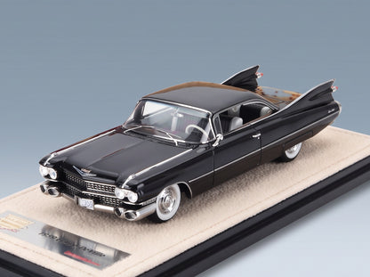 Cadillac Coupe de Ville 1959 Black Stamp Models 1:43 scale model - front three-quarter view