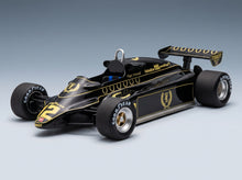 Lotus F1 91 No. 12 Nigel Mansell British GP 1982 Tecnomodel 1:18 scale model - front three-quarter view