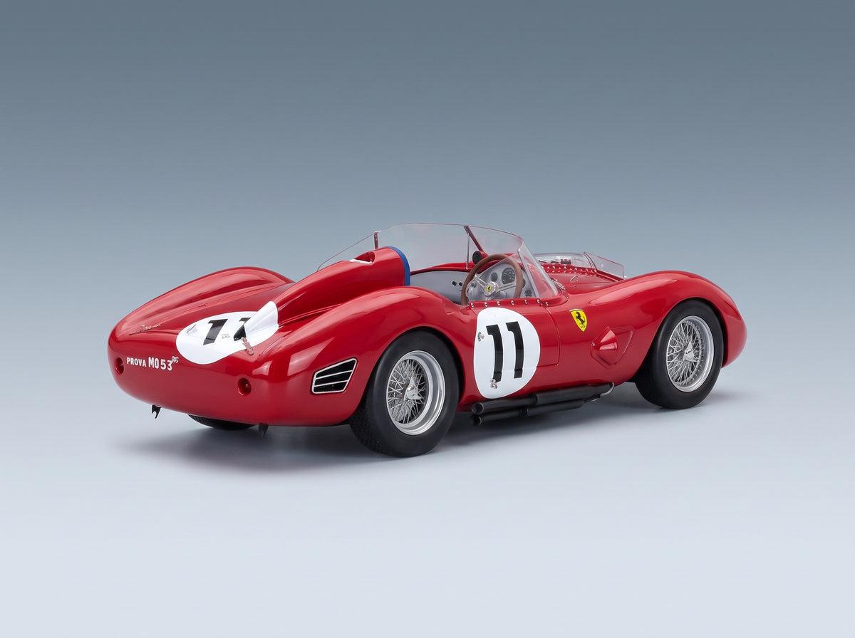 Ferrari 250 TR Scuderia Ferrari SpA No. 11 Frère Gendebien Winner 24h Le Mans 1960 Tecnomodel 1:18 scale model - rear three-quarter view