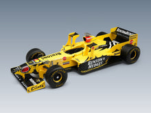 Jordan F1 198 Honda MF-301 HC No. 9 Damon Hill Imola GP 1998 Tecnomodel 1:18 scale model - front three-quarter view