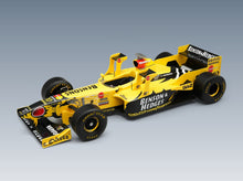 Jordan F1 198 Honda MF-301 HC No. 10 Ralph Schumacher Imola GP 1998 Tecnomodel 1:18 scale model - front three-quarter view