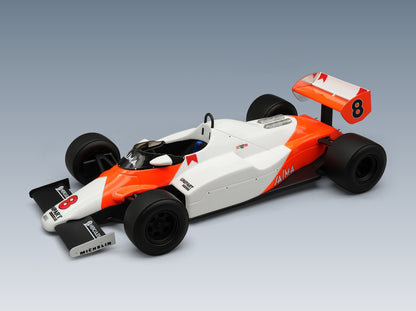 McLaren F1 MP4/1C No. 8 Niki Lauda USA Long Beach GP 1983 Tecnomodel 1:18 scale model - front three-quarter view