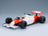 McLaren F1 MP4/1C No. 8 Niki Lauda Monaco GP Rain Tyres 1983 Tecnomodel 1:18 scale model - front three-quarter view