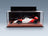 McLaren F1 MP4/1C No. 7 Ayrton Senna Silverstone Test Drive 1983 Tecnomodel 1:18 scale model - side view in display case