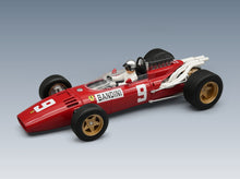 Ferrari F1 312 No. 9 Lorenzo Bandini German GP 1966 with Driver Tecnomodel 1:18 scale model - front three-quarter view