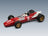 Ferrari F1 312 No. 9 Lorenzo Bandini German GP 1966 with Driver Tecnomodel 1:18 scale model - front three-quarter view