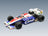 Toleman TG184 Hart No. 20 Pierluigi Martini Practice Italian GP 1984 with Driver Tecnomodel 1:18 scale model - front three-quarter view