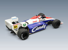 Toleman TG184 Hart No. 20 Pierluigi Martini Practice Italian GP 1984 with Driver Tecnomodel 1:18 scale model - rear three-quarter view