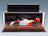 McLaren F1 MP4/1B Ford Cosworth No. 7 John Watson Monaco GP 1982 with Driver Tecnomodel 1:18 scale model - side view in display case