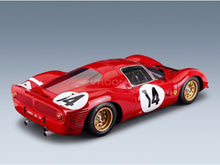 Ferrari 330 P3 Ferrari SEFAC No. 14 Parkes Surtees Winner 1000 km Monza 1966 Top Marques 1:12 scale model - rear three-quarter view