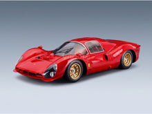 Ferrari 330 P3 Coupé Street Version 1966 Red Top Marques 1:12 scale model - front three-quarter view