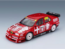 Alfa Romeo 155 V6 TI No. 15 Giorgio Francia DTM 1993 Top Marques 1:18 scale model - front three-quarter view