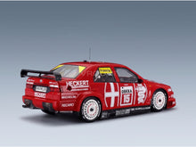 Alfa Romeo 155 V6 TI No. 15 Giorgio Francia DTM 1993 Top Marques 1:18 scale model - rear three-quarter view