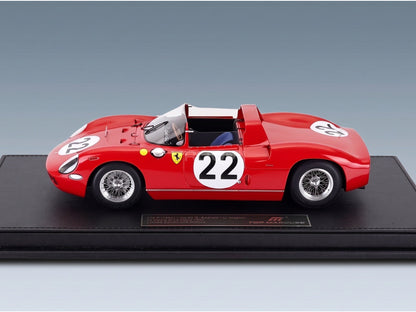 Ferrari 275 P Ferrari SEFAC No. 22 Baghetti Maglioli 24h Le Mans 1964 Top Marques 1:18 scale model - side view