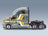 Freightliner Coronado Tractor Truck 2018 IXO Models 1:43 scale model - side view