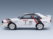 Audi Sport Quattro No. 1 Röhrl Geistdörfer Rally Metz 1984 Trofeu 1:43 scale model - side view
