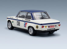 BMW 1602 No. 136 Helmut Elmar Clever 300 km Nürburgring 1971 Trofeu 1:43 scale model - rear three-quarter view
