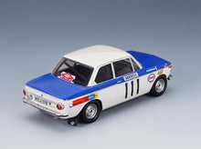 BMW 2002 Ti No. 111 Nicolas Koob Aly Kridel Rally Monte Carlo 1970 Trofeu 1:43 scale model - rear three-quarter view
