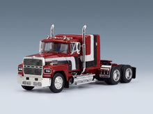 Ford LTL-9000 Tractor Truck 1978 Red White Black IXO Models 1:64 scale model - front three-quarter view