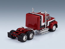 Ford LTL-9000 Tractor Truck 1978 Red White Black IXO Models 1:64 scale model - rear three-quarter view