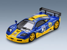 McLaren F1 GTR No. 3 Flux Ulrich British GT Championship 1996 Spark Model 1:43 scale model - front three-quarter view