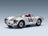 Porsche 550 Spyder No. 66 Marshall Brundage von Hanstein 12h Sebring 1956 Spark Model 1:43 scale model - front three-quarter view
