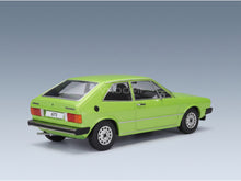 Volkswagen Scirocco MkI GTi 1976 Light Green Metallic KK Scale 1:18 scale model - rear three-quarter view