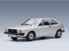 Volkswagen Scirocco MkI L 1975 Silver KK Scale 1:18 scale model - front three-quarter view