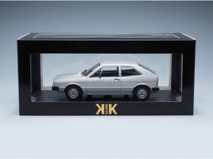 Volkswagen Scirocco MkI L 1975 Silver KK Scale 1:18 scale model - original packaging
