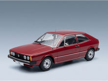 Volkswagen Scirocco MkI TS 1976 Red KK Scale 1:18 scale model - front three-quarter view