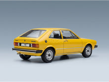 Volkswagen Scirocco MkI TS 1976 Yellow KK Scale 1:18 scale model - rear three-quarter view