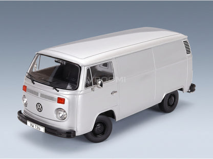 VOLKSWAGEN - T2b DELIVERY VAN 1972 - SILVER - front three-quarter view