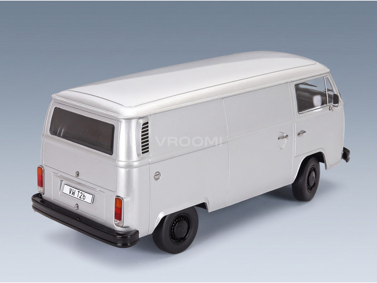 VOLKSWAGEN - T2b DELIVERY VAN 1972 - SILVER - rear three-quarter view