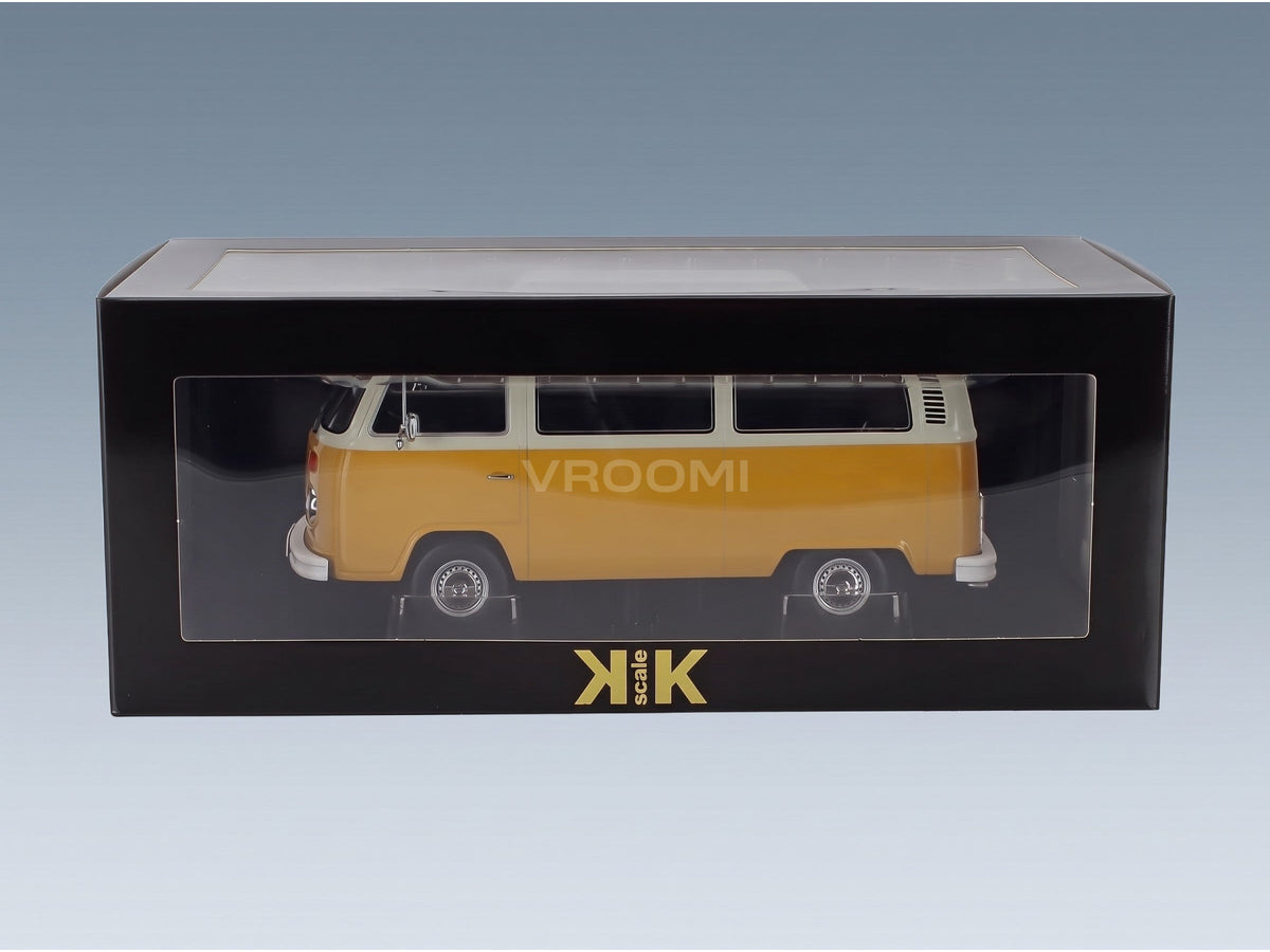 VOLKSWAGEN - T2b MINIBUS 1972 - YELLOW WHITE - original packaging