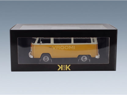 VOLKSWAGEN - T2b MINIBUS 1972 - YELLOW WHITE - original packaging
